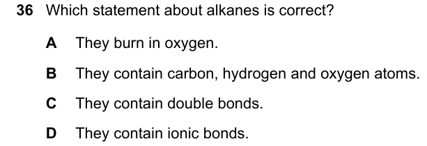 Past-paper question 0620/21 · May/June 2021 · Q36