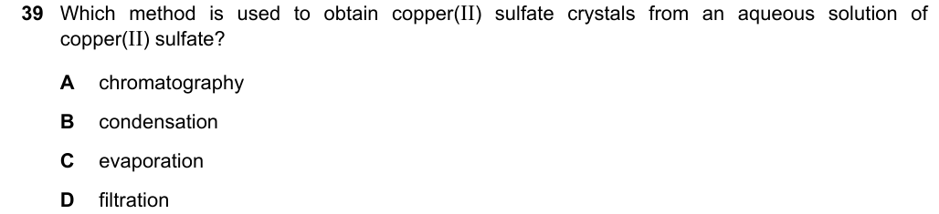Past-paper question 0620/21 · May/June 2025 · Q39