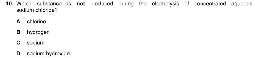 Past-paper question 0620/22 · May/June 2023 · Q10