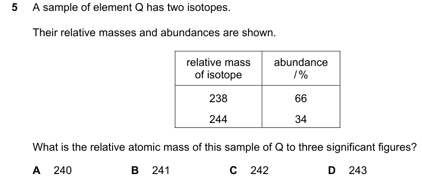 Past-paper question 0620/22 · May/June 2025 · Q5