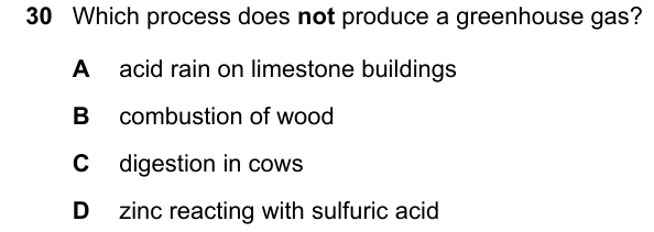 Past-paper question 0620/22 · October/November 2021 · Q30