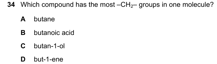 Past-paper question 0620/22 · October/November 2022 · Q34