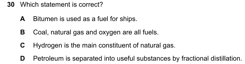 Past-paper question 0620/22 · October/November 2024 · Q30