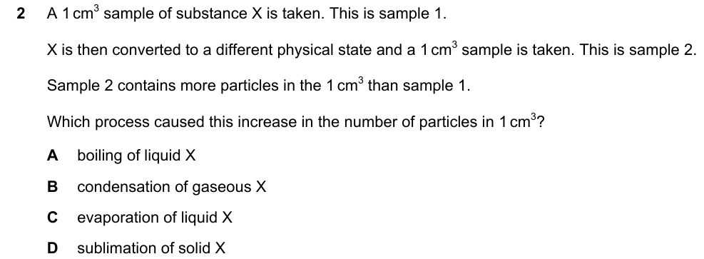 Past-paper question 0620/23 · May/June 2021 · Q2