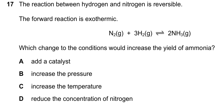 Past-paper question 0620/23 · October/November 2023 · Q17