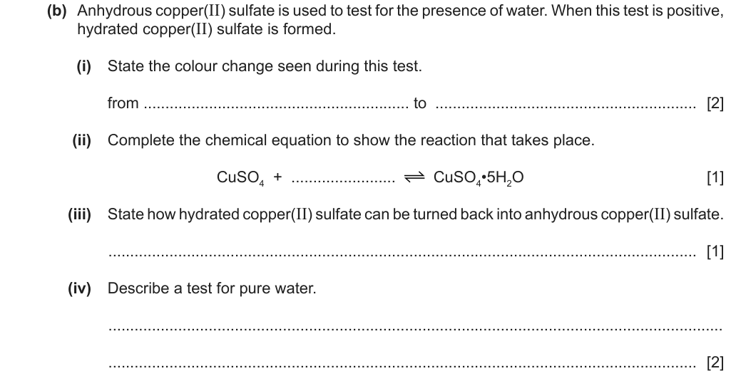 Past-paper question 0620/41 · October/November 2021 · Q2(b)