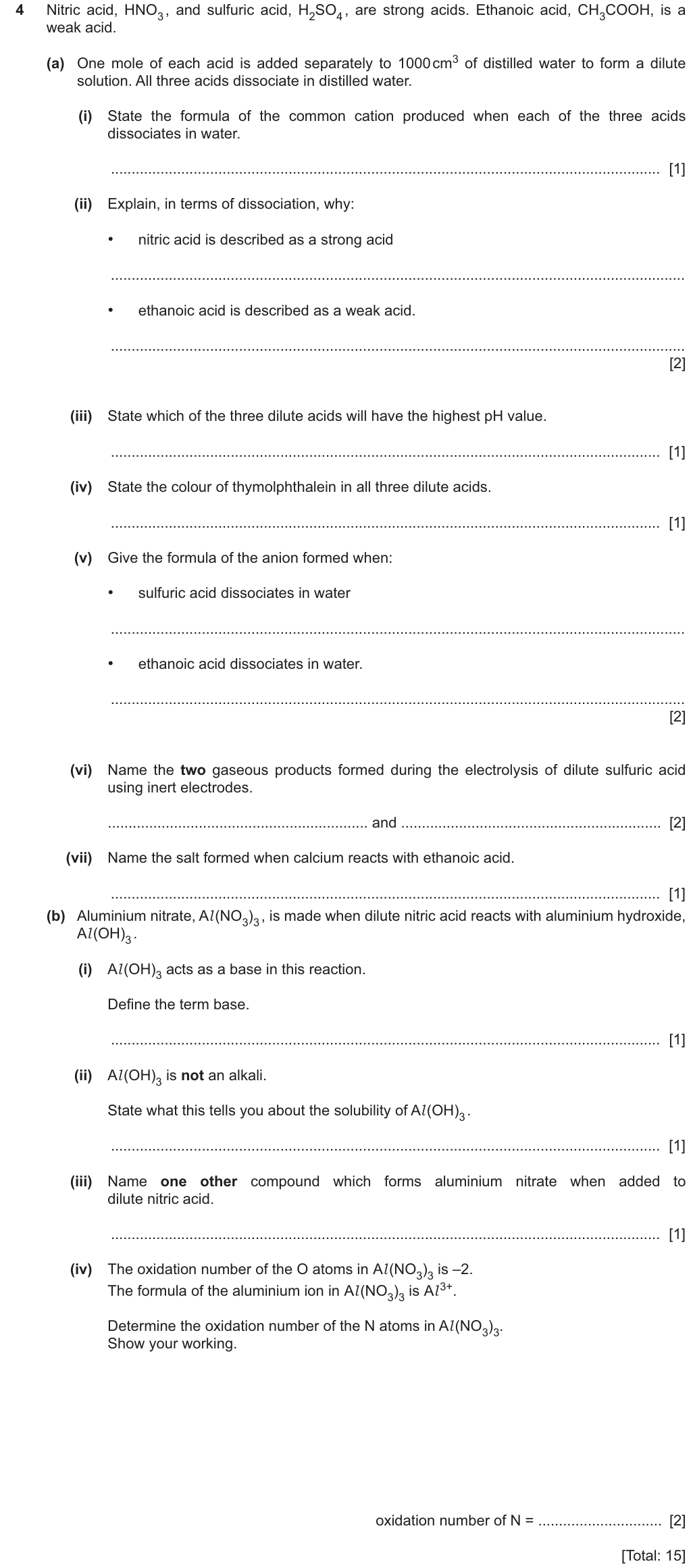 Past-paper question 0620/42 · October/November 2025 · Q4
